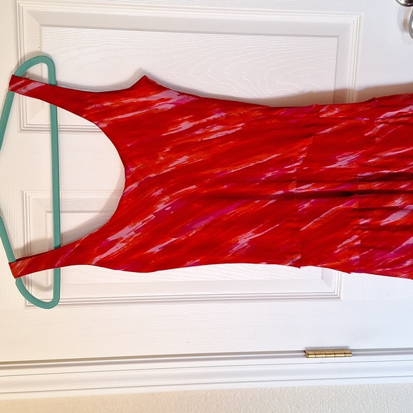 Ladies Jones of New York Layered Summer Maxi Party Dress Size 10 - Picture 4 of 7